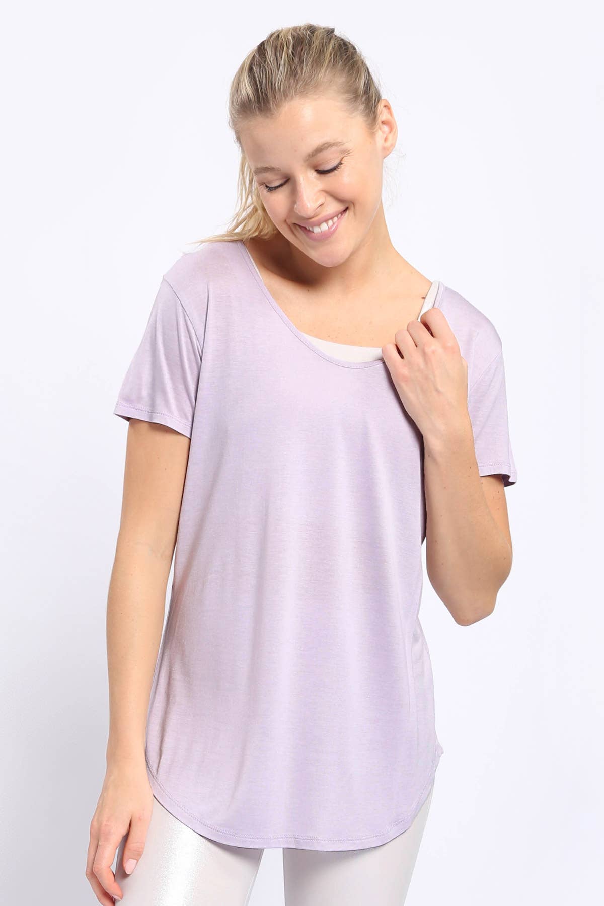 Essential Wave Side Top - Lilac